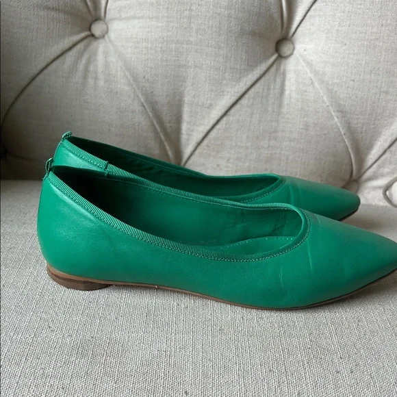 Boden Vibrant Green Women's Flats - Picture 5 of 7